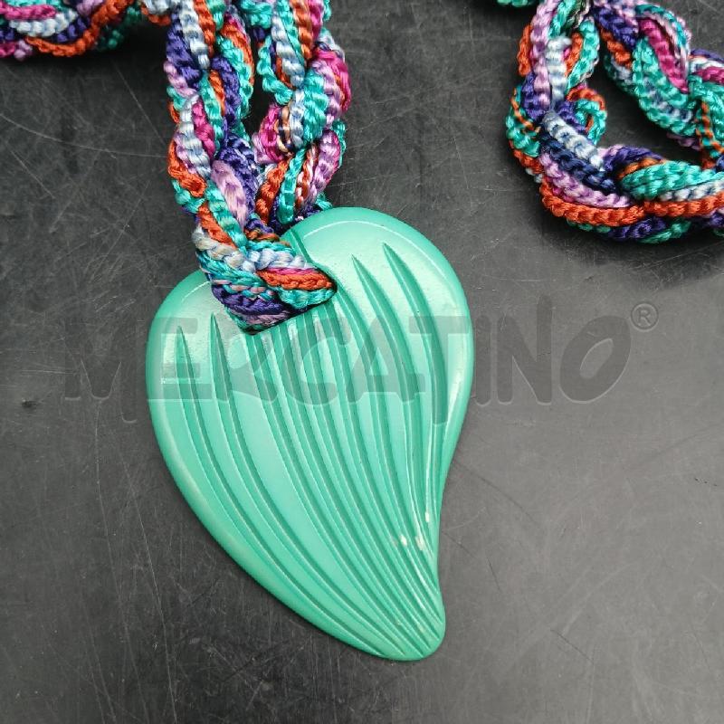 COLLANA MISSONI VERDE LACCIO COLO | Mercatino dell'Usato Roma garbatella 2