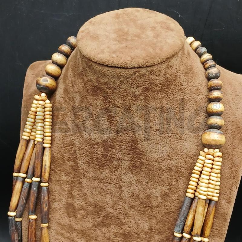 COLLANA MULTI MARRONE | Mercatino dell'Usato Roma garbatella 3