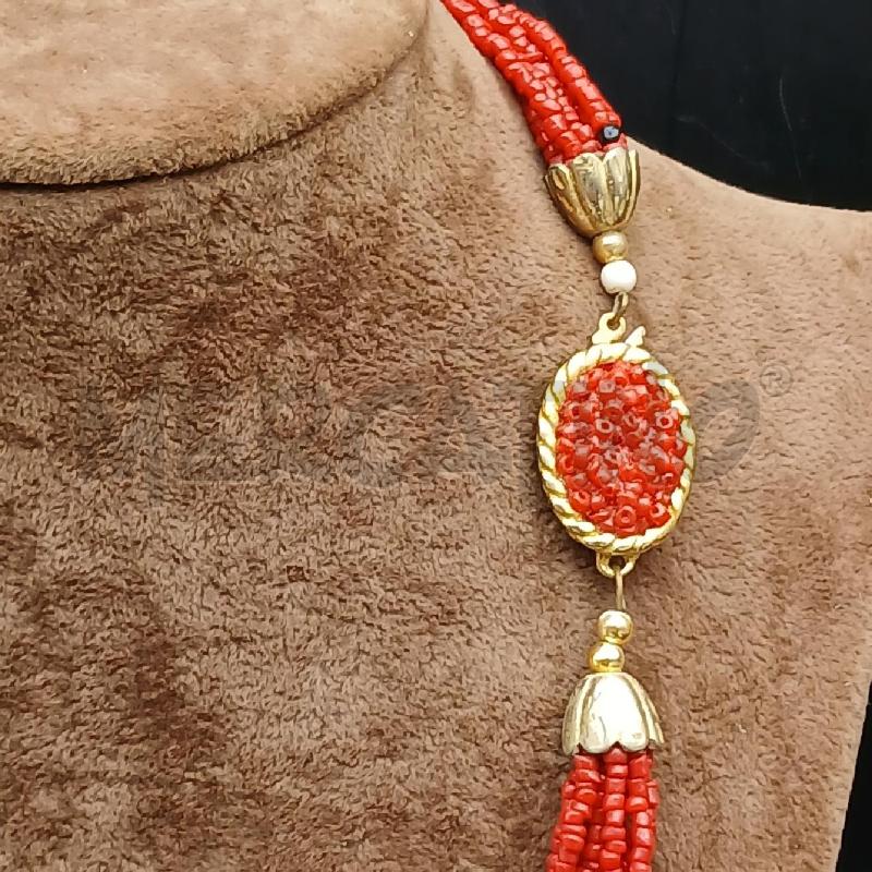 COLLANA MULT DET PIETRE ROSSA | Mercatino dell'Usato Roma garbatella 2