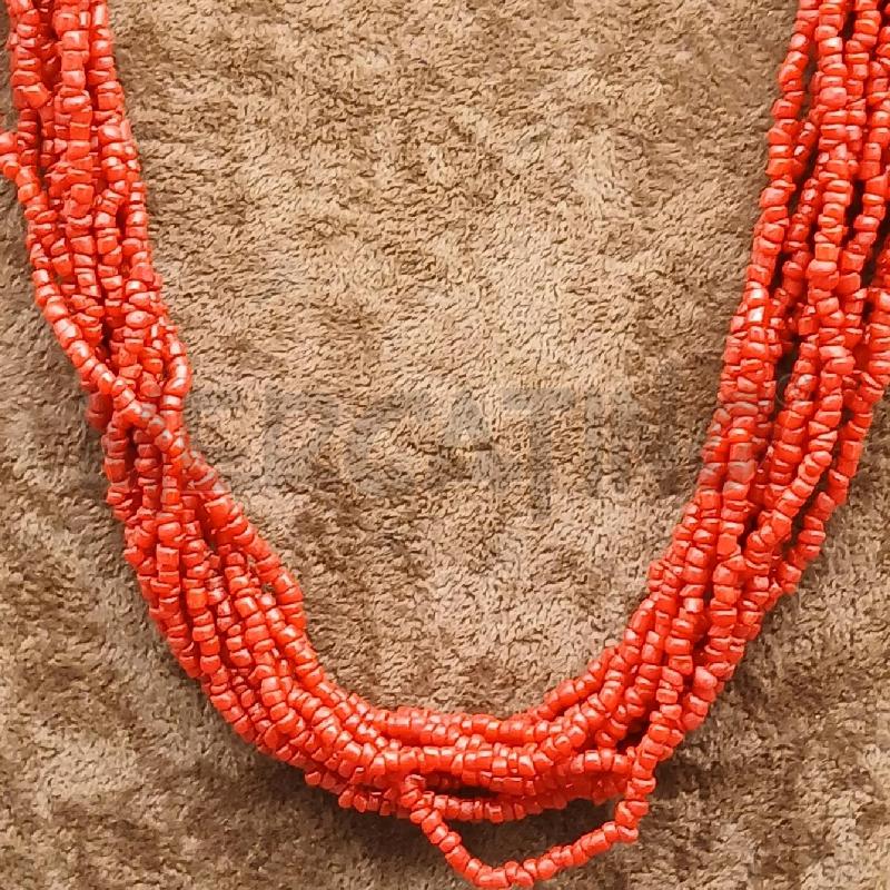COLLANA MULT DET PIETRE ROSSA | Mercatino dell'Usato Roma garbatella 3