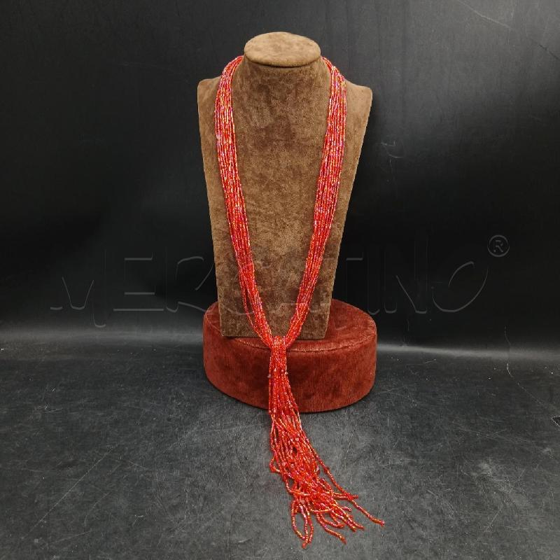 COLLANA MULT PERLINE ROS | Mercatino dell'Usato Roma garbatella 1