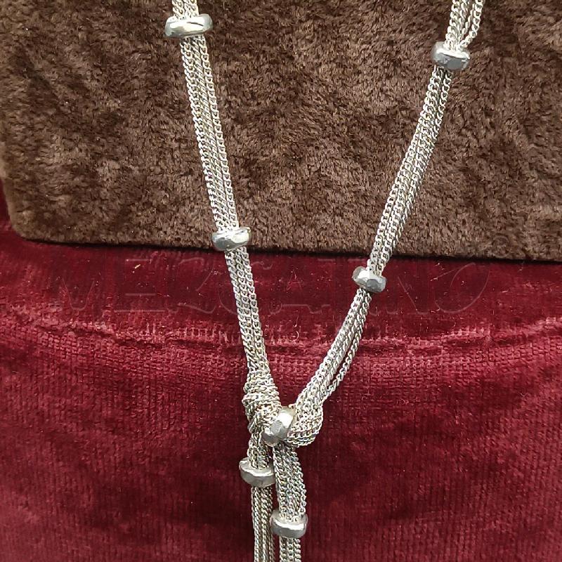 COLLANA MUTLIFILO LU PALLINI  | Mercatino dell'Usato Roma garbatella 2