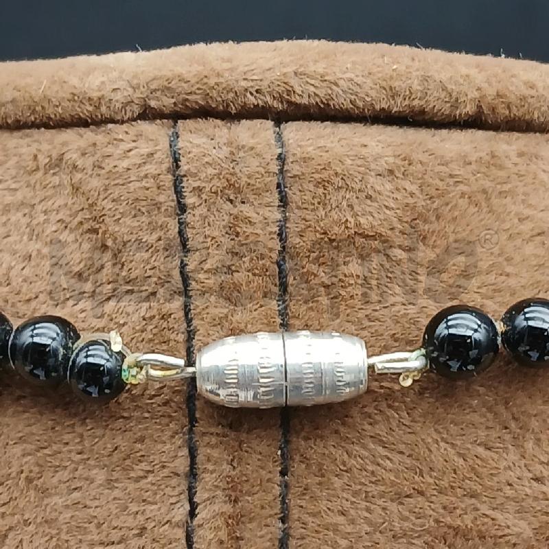 COLLANA NERO PALINE | Mercatino dell'Usato Roma garbatella 3