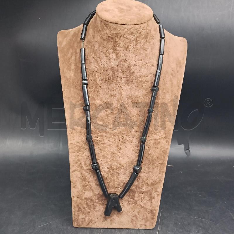 COLLANA NERO RAMETTI | Mercatino dell'Usato Roma garbatella 1