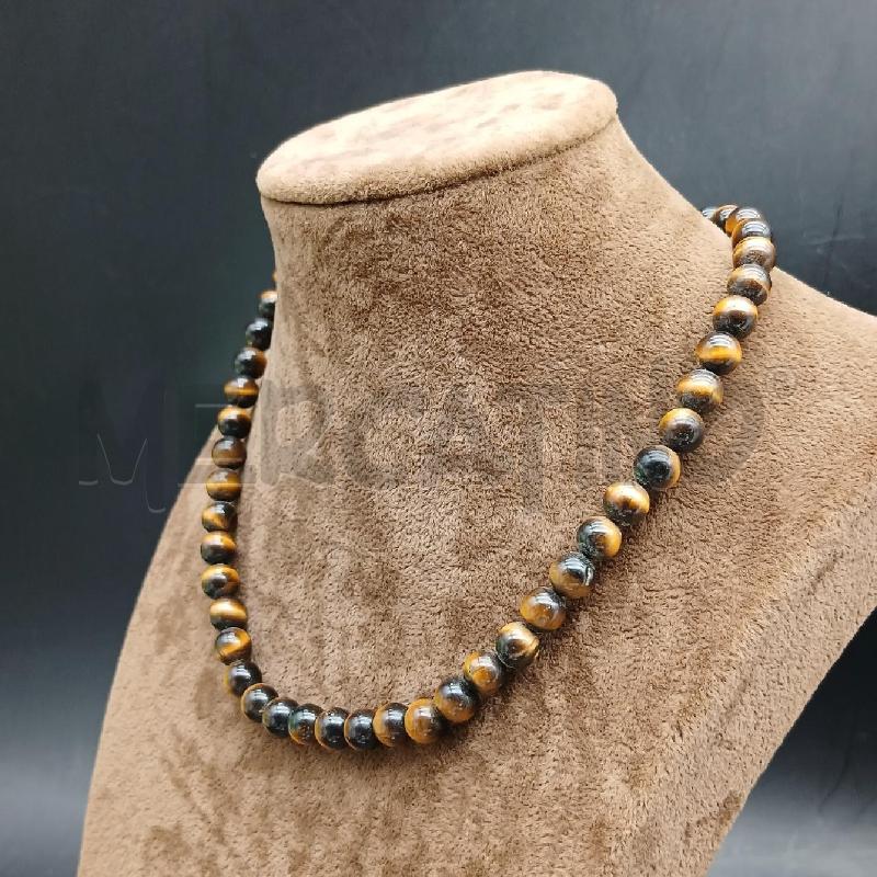 COLLANA OCCHIO DI TIGRE  | Mercatino dell'Usato Roma garbatella 2