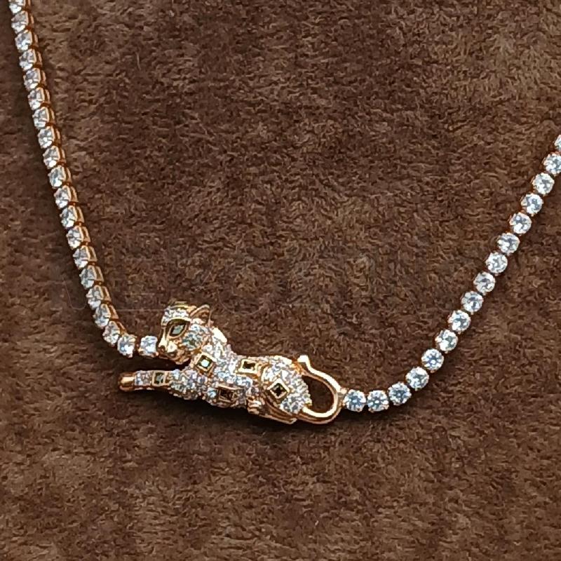 COLLANA PANTERA DOR STRASS | Mercatino dell'Usato Roma garbatella 2