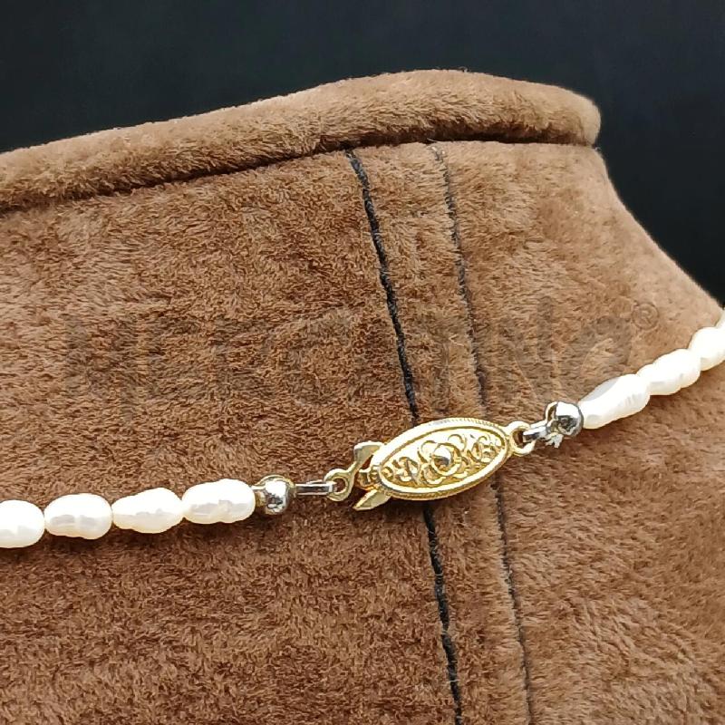 COLLANA PERLE FIU CUORE AZZ | Mercatino dell'Usato Roma garbatella 4