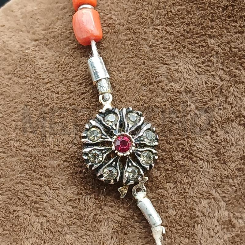 COLLANA PERLINE ARANCIONE | Mercatino dell'Usato Roma garbatella 4