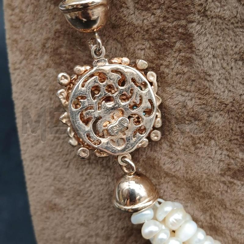 COLLANA PERLINE DET CHIUSURA ARG  | Mercatino dell'Usato Roma garbatella 3