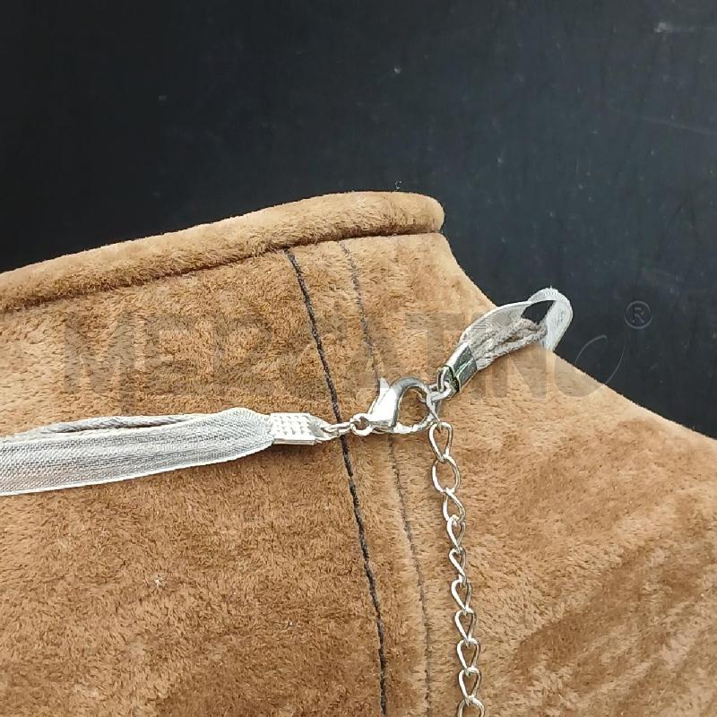 COLLANA PIETRA GRIGIO  | Mercatino dell'Usato Roma garbatella 3