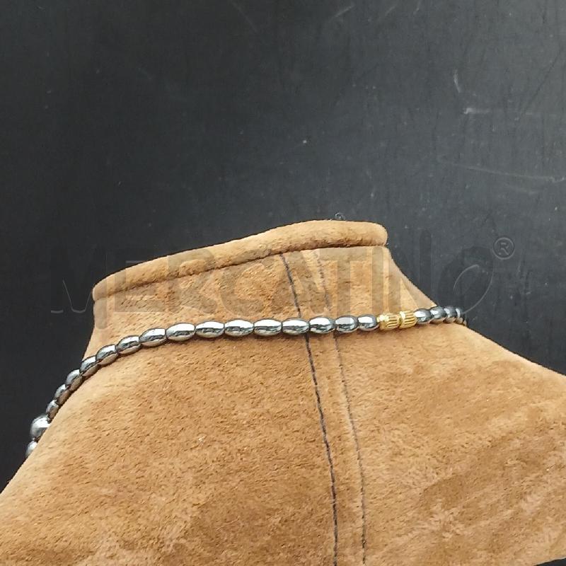 COLLANA PIETRA MET  | Mercatino dell'Usato Roma garbatella 3