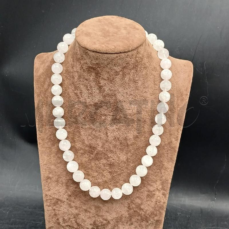 COLLANA PIETRA ROSA | Mercatino dell'Usato Roma garbatella 1