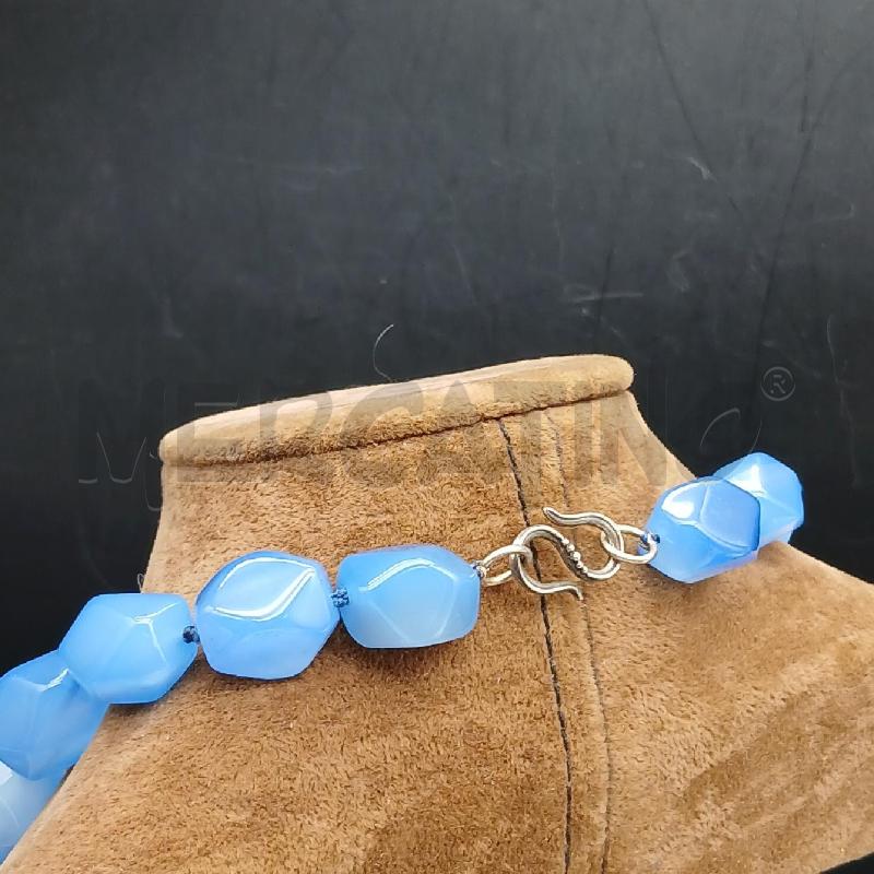COLLANA PIETRE BLU CAVALLUCCI  | Mercatino dell'Usato Roma garbatella 3
