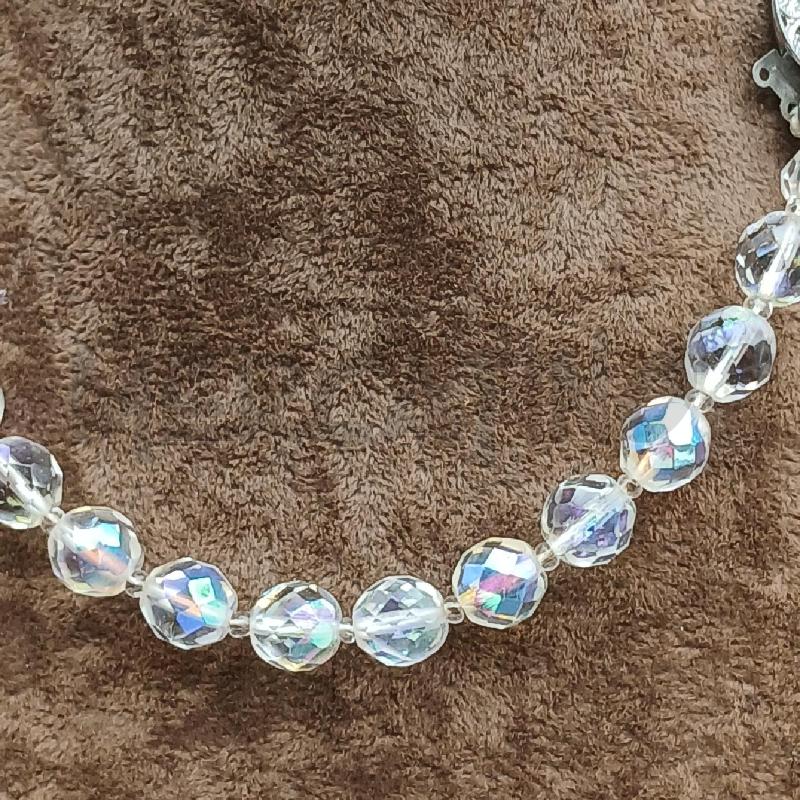 COLLANA PIETRE GRIGIO  | Mercatino dell'Usato Roma garbatella 3