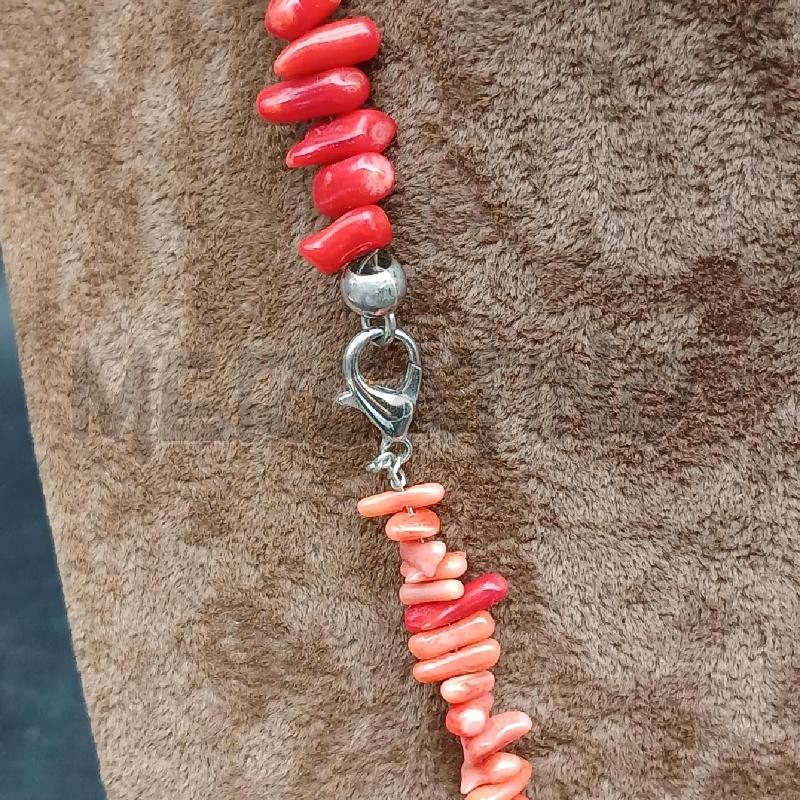 COLLANA PIETRE ROSSA | Mercatino dell'Usato Roma garbatella 3