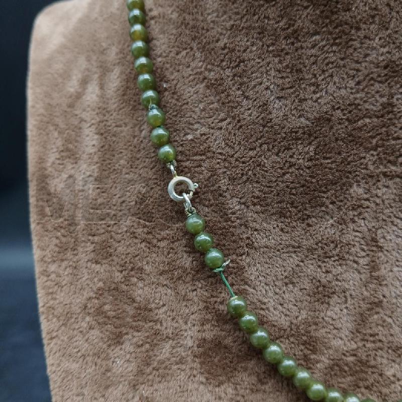 COLLANA PIETRE VERDE FINA | Mercatino dell'Usato Roma garbatella 3