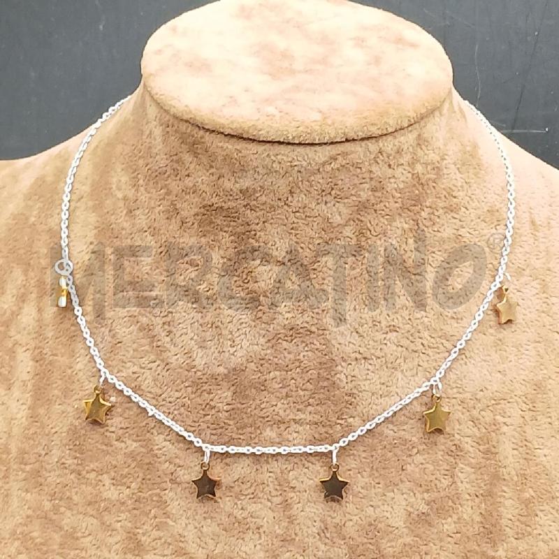 COLLANA REBECCA STELLE DORATE  | Mercatino dell'Usato Roma garbatella 2
