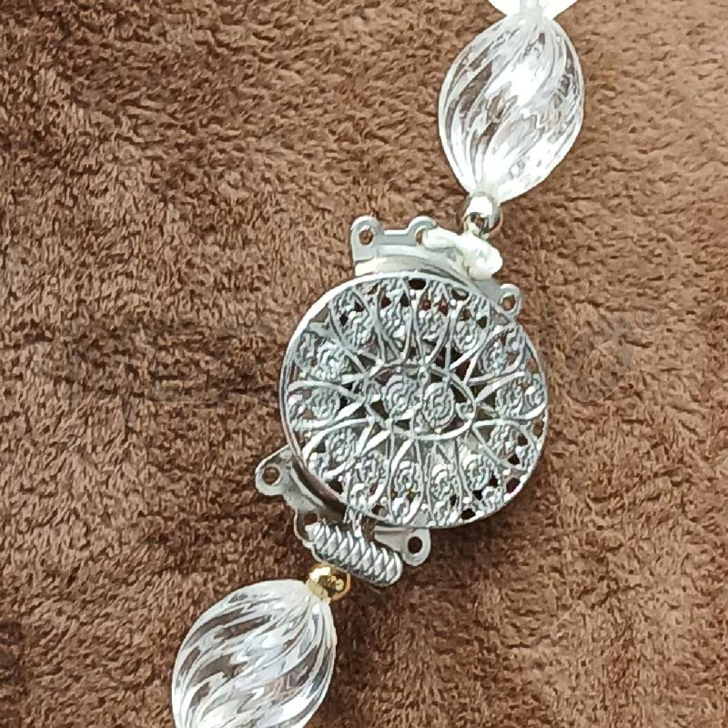 COLLANA SFERE BIANCO | Mercatino dell'Usato Roma garbatella 2