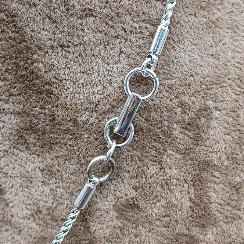 COLLANA SWAROVSKI CIONDOLO CUORE LILLA  | Mercatino dell'Usato Roma garbatella 4