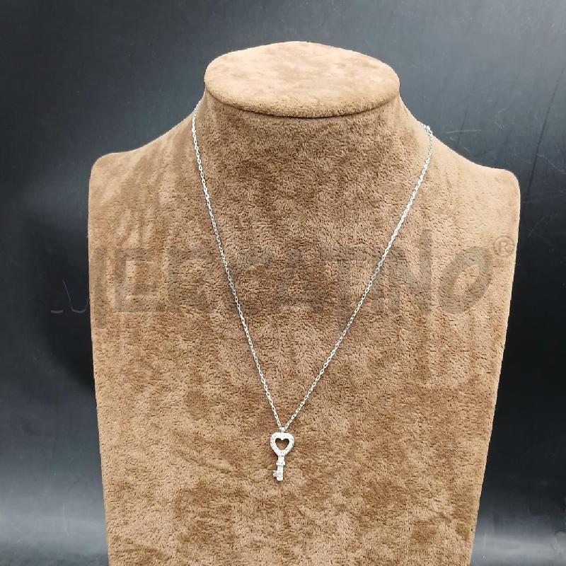 COLLANA SWAROVSKI DET CIONDOLO CUORE  | Mercatino dell'Usato Roma garbatella 1
