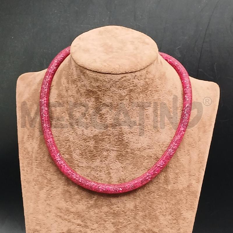 COLLANA SWAROVSKI ROSSO  | Mercatino dell'Usato Roma garbatella 1