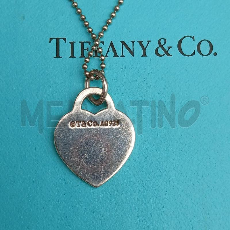 COLLANA TIFFANY&CO CUORE  | Mercatino dell'Usato Roma garbatella 3