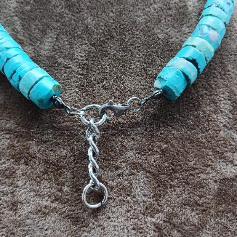 COLLANA TURCHESE CHIUS ARG | Mercatino dell'Usato Roma garbatella 3