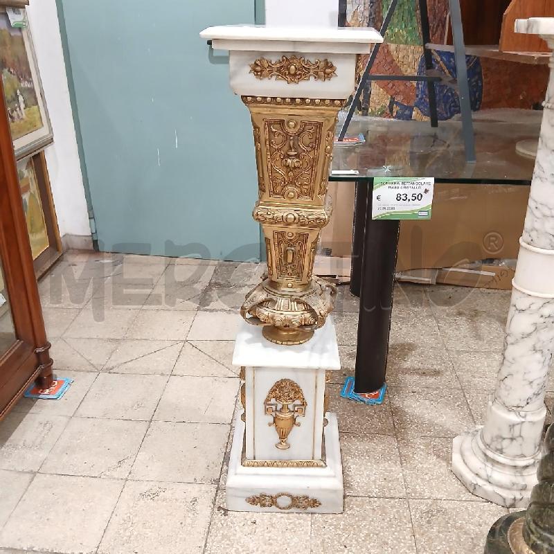 COLONNA MARMO D/BRONZO QUADRATA | Mercatino dell'Usato Roma garbatella 1