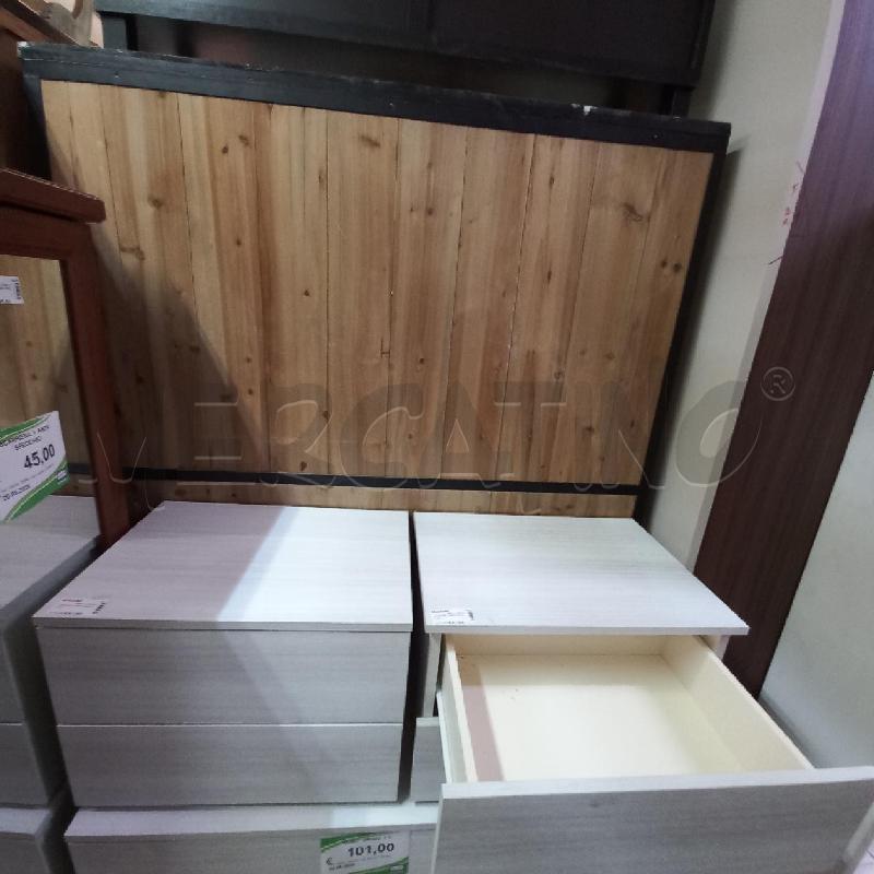 COMODINI COPPIA BIANCHI 2C | Mercatino dell'Usato Roma garbatella 2