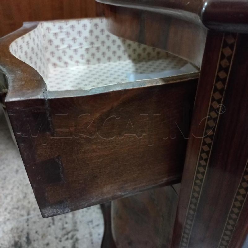 COMODINI COPPIA INTARSI 1/C 1/A | Mercatino dell'Usato Roma garbatella 3