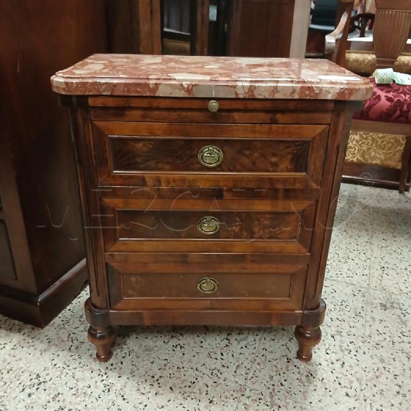 COMODINI COPPIA PIANO MARMO | Mercatino dell'Usato Roma garbatella 1