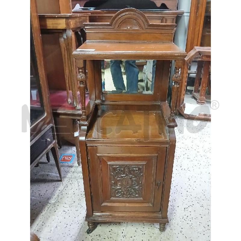 COMODINO 1 ANTA + SPECCHIO  | Mercatino dell'Usato Roma garbatella 1