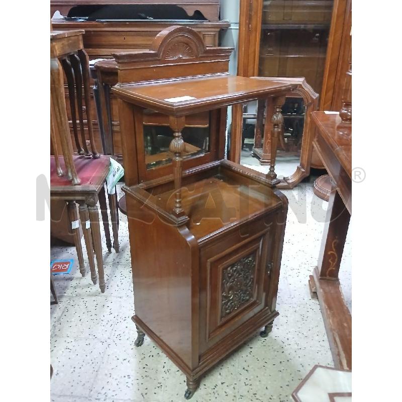 COMODINO 1 ANTA + SPECCHIO  | Mercatino dell'Usato Roma garbatella 2
