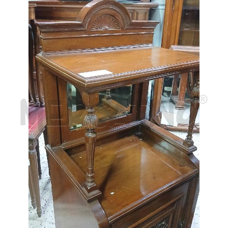 COMODINO 1 ANTA + SPECCHIO  | Mercatino dell'Usato Roma garbatella 3