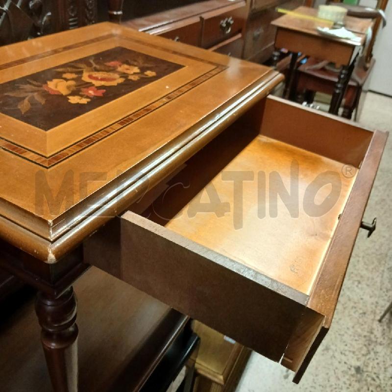 COMODINO 1 RIPIANO + 1 CASSETTO  | Mercatino dell'Usato Roma garbatella 4