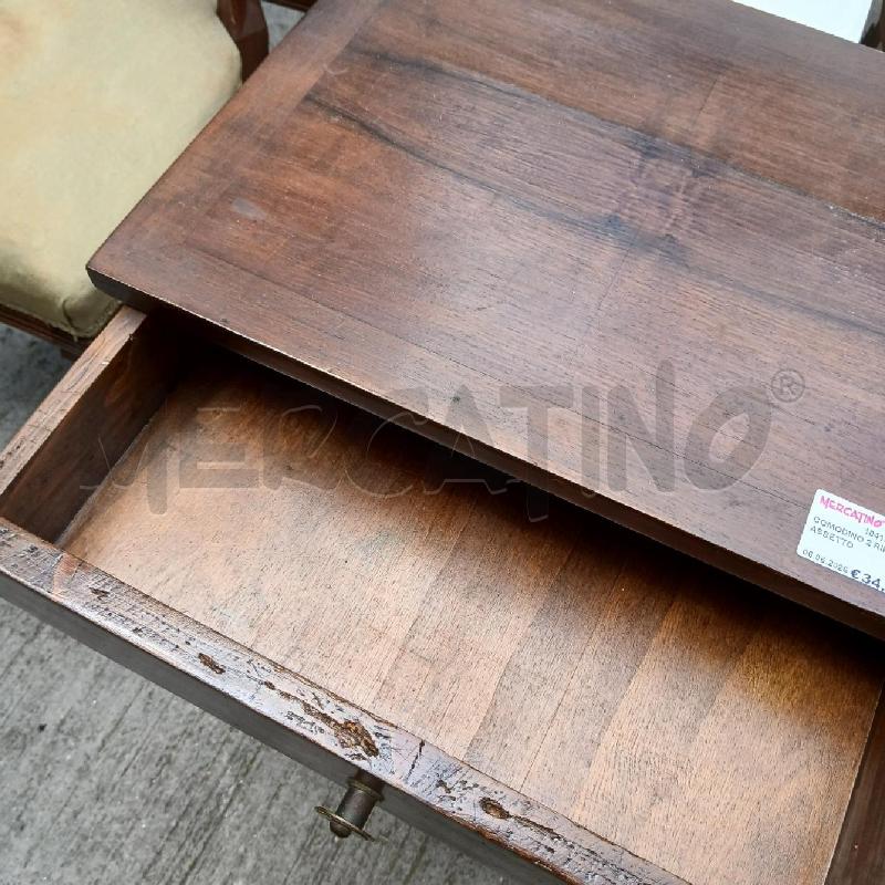COMODINO 2 RIPIANI 1CASSETTO | Mercatino dell'Usato Roma garbatella 3