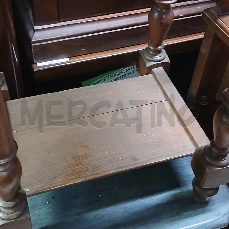 COMODINO PIANO MARMO GRIGIO  | Mercatino dell'Usato Roma garbatella 4