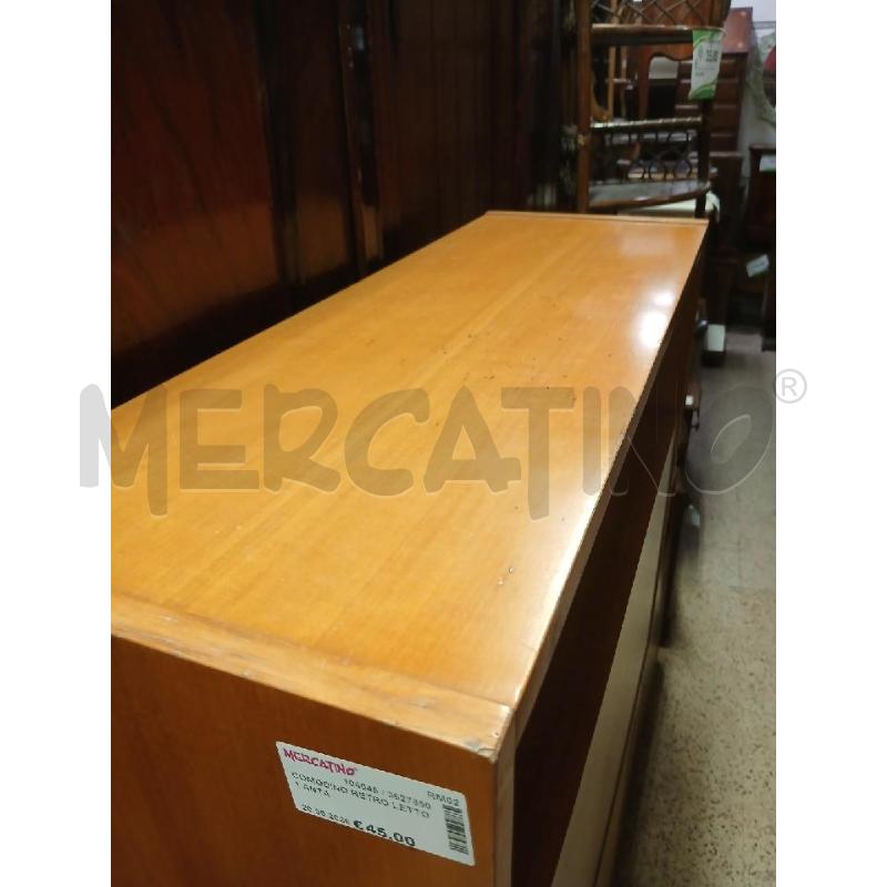COMODINO RETRO LETTO 1 ANTA  | Mercatino dell'Usato Roma garbatella 4