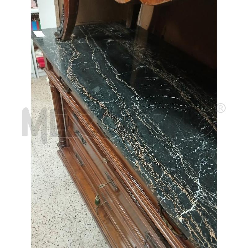 COMO' PIANO MARMO NERO 4 CASSETTI  | Mercatino dell'Usato Roma garbatella 3