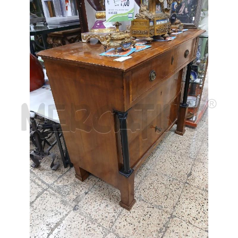 COMO' STILE IMPERO 3 CASSETTI  | Mercatino dell'Usato Roma garbatella 2