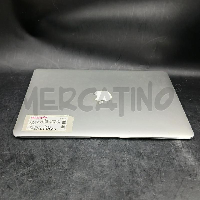 COMPUTER MACBOOK AIR A1466 | Mercatino dell'Usato Roma garbatella 1