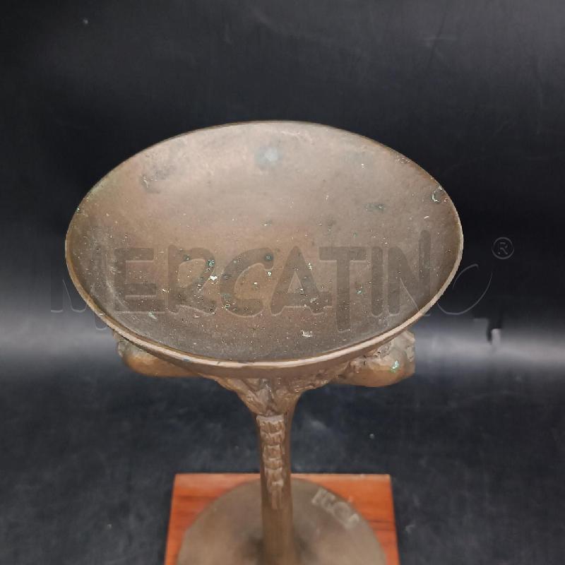COPPA CELEBRATIVA VOLTI BRONZO | Mercatino dell'Usato Roma garbatella 4