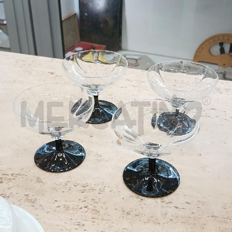 COPPETTE PZ 4 MURANO BASE A INCALMO | Mercatino dell'Usato Roma garbatella 1