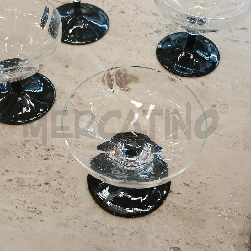 COPPETTE PZ 4 MURANO BASE A INCALMO | Mercatino dell'Usato Roma garbatella 3