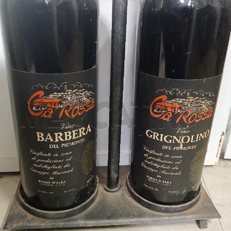 COPPIA BOTTIGLIE 1974 BARBERA E GRIGNOLINO | Mercatino dell'Usato Roma garbatella 3