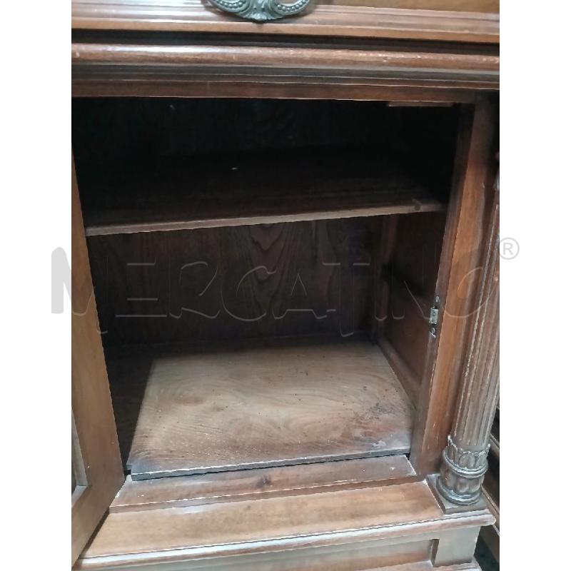 COPPIA COMODINI PIANO MARMO NERO 1 C + 1 ANTA  | Mercatino dell'Usato Roma garbatella 4