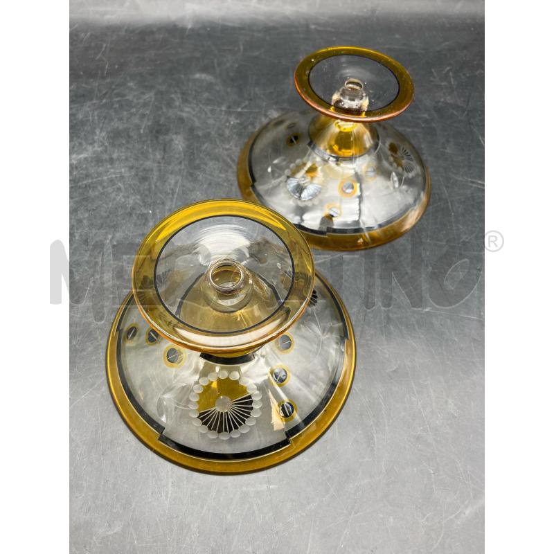 COPPIA COPPETTE DECO CRIST MOLATO | Mercatino dell'Usato Roma garbatella 4