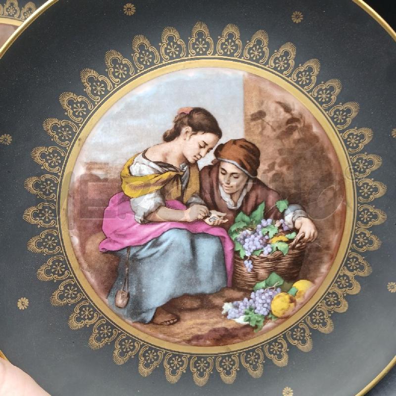COPPIA PIATTI VIEUX | Mercatino dell'Usato Roma garbatella 3