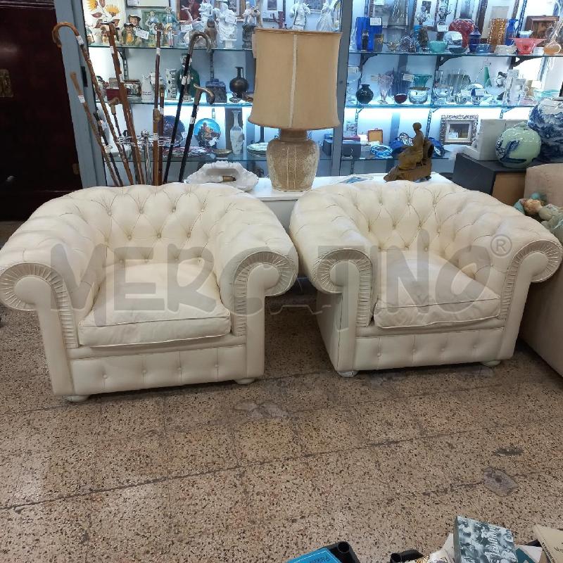COPPIA POLTRONE CHESTER  | Mercatino dell'Usato Roma garbatella 1