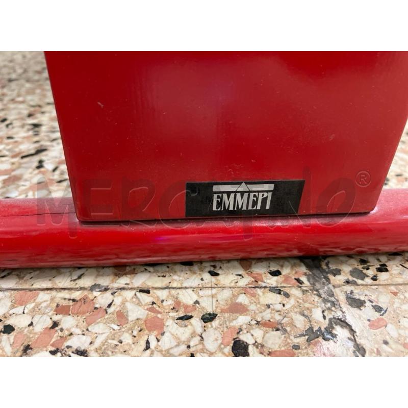 COPPIA SEDIE SCHIENALE ALTO ROSSO | Mercatino dell'Usato Roma garbatella 5